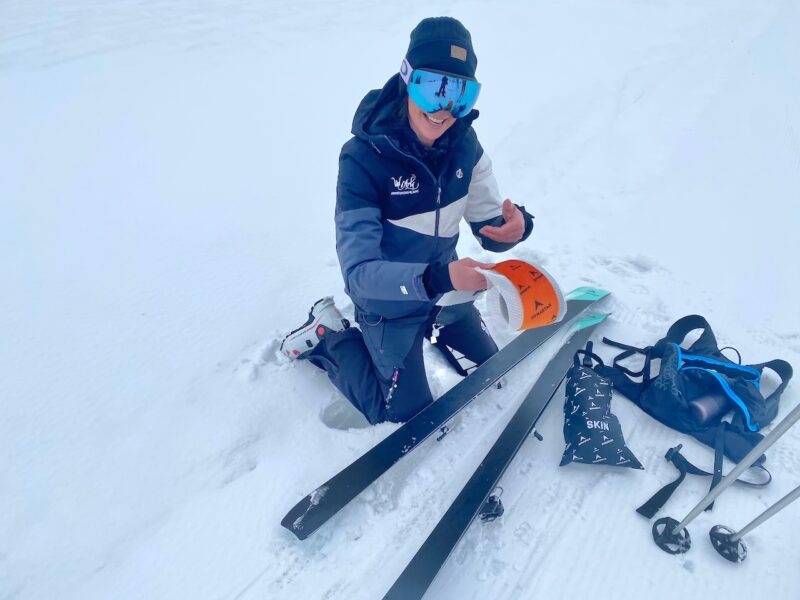 Ski touring in Espace Diamant. Image © PlanetSKI
